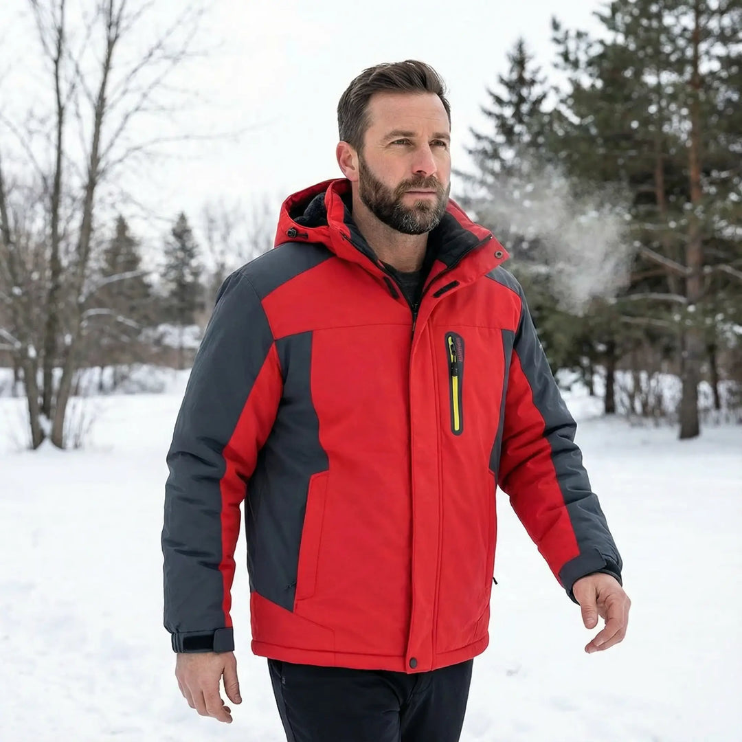 James™ | Waterproof Fleece-Lined Winter Jacket