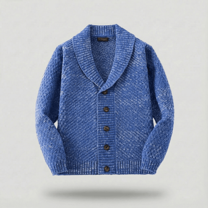 Dylan | Retro Knit Sweater with Charm Detail