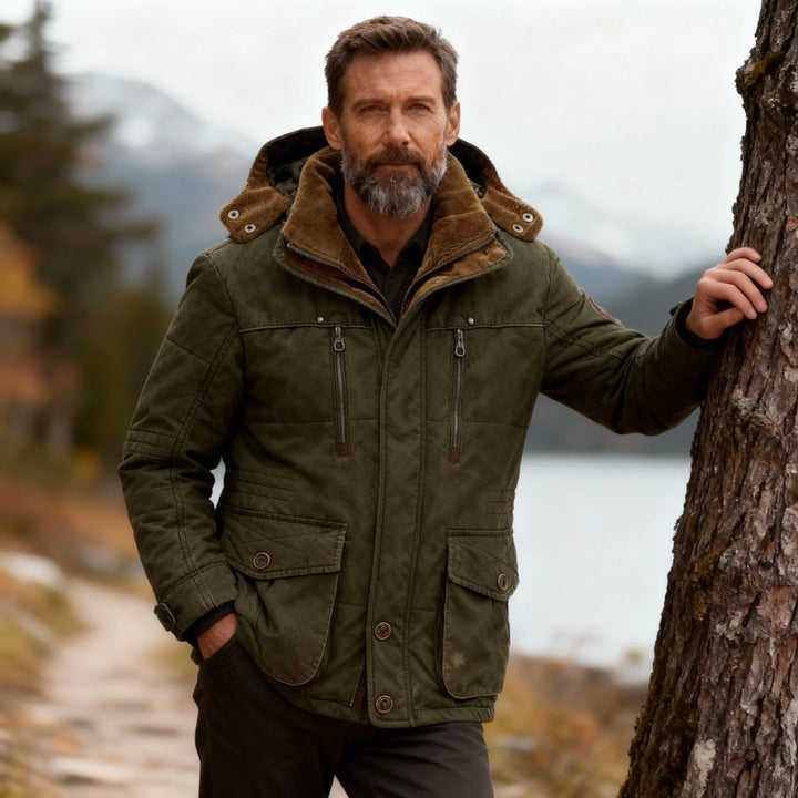 Parker | Structured Water-Resistant Utility Winter Jacket
