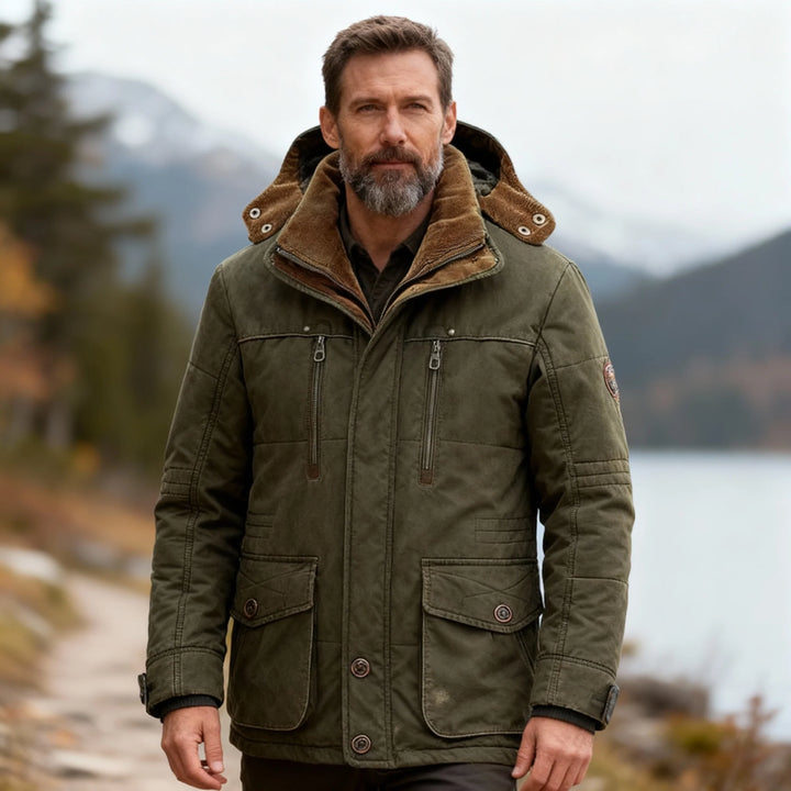 Parker | Structured Water-Resistant Utility Winter Jacket