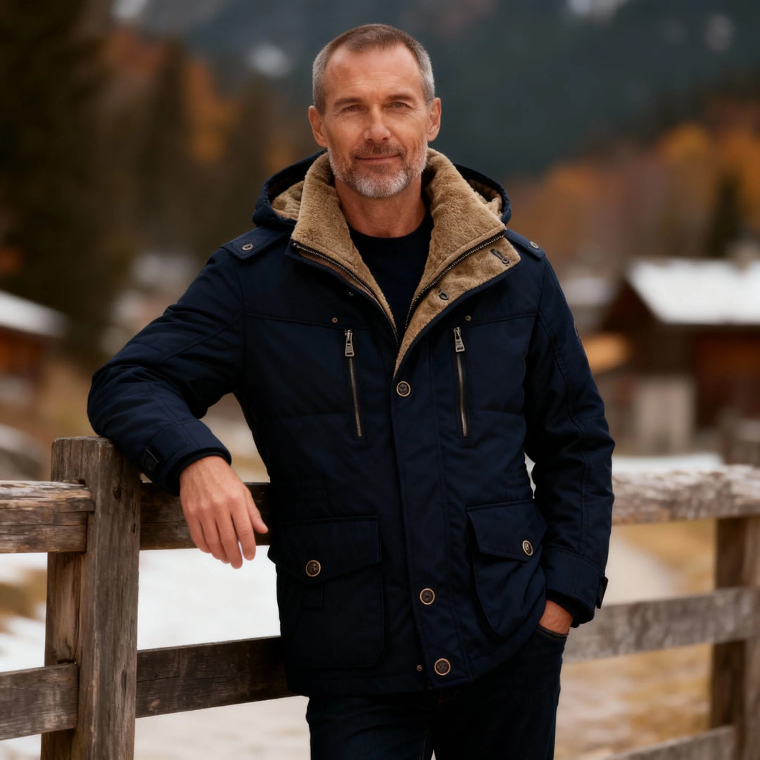 Parker | Structured Water-Resistant Utility Winter Jacket