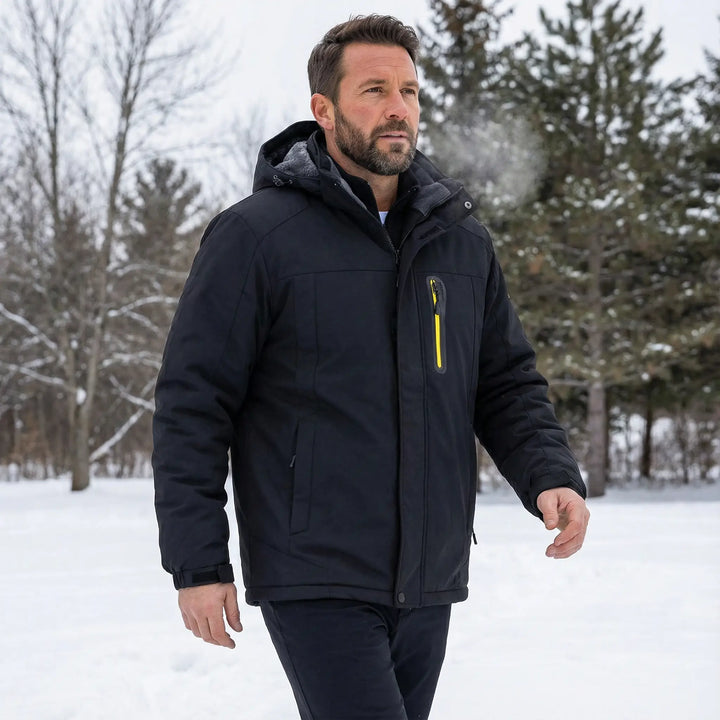 James™ | Waterproof Fleece-Lined Winter Jacket