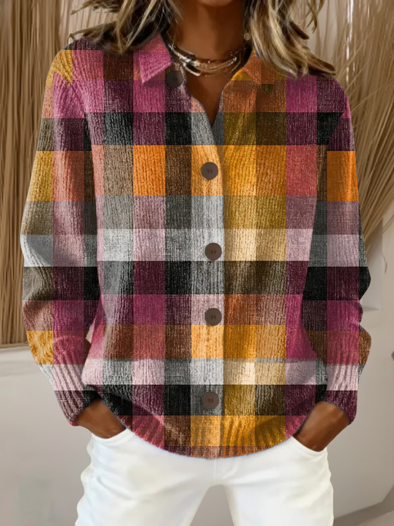 Ashleigh™ | Heritage Check Cardigan