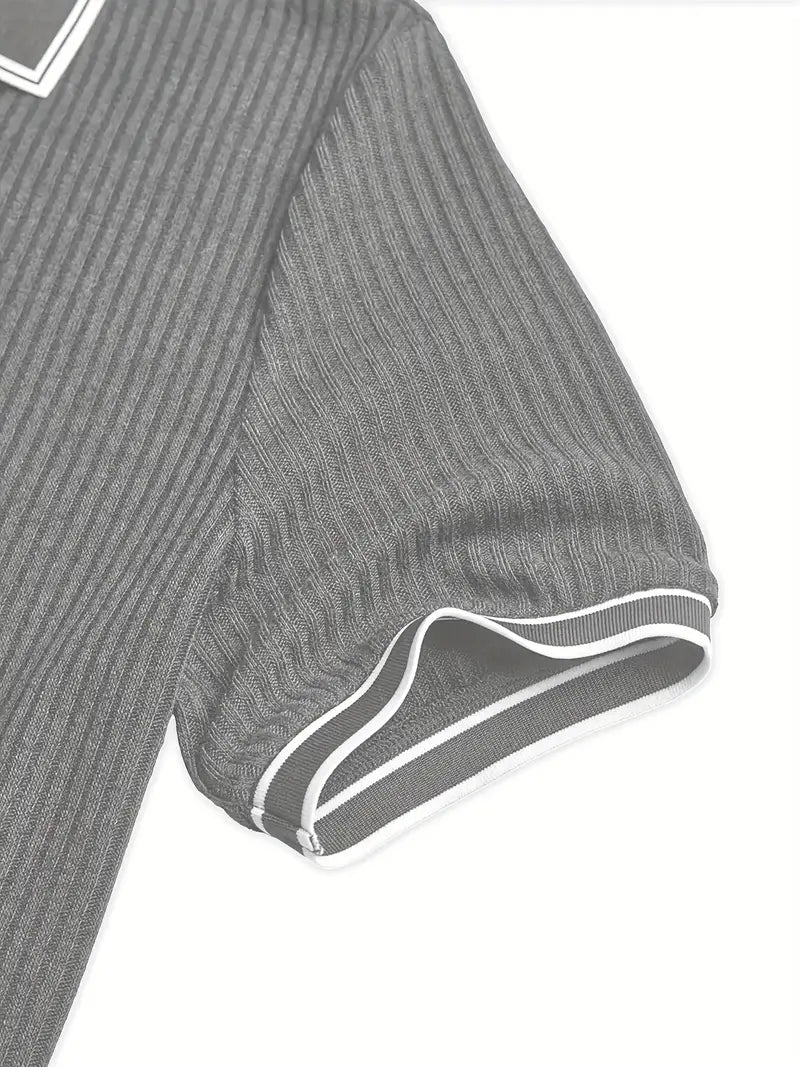 James™ | Elegant Short Sleeve Polo