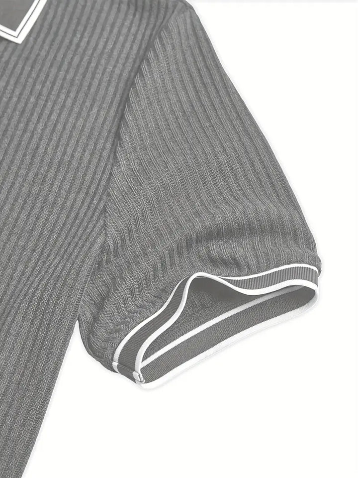 James™ | Elegant Short Sleeve Polo