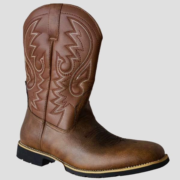 Colton | Men’s Vintage Embroidered Tall Boots