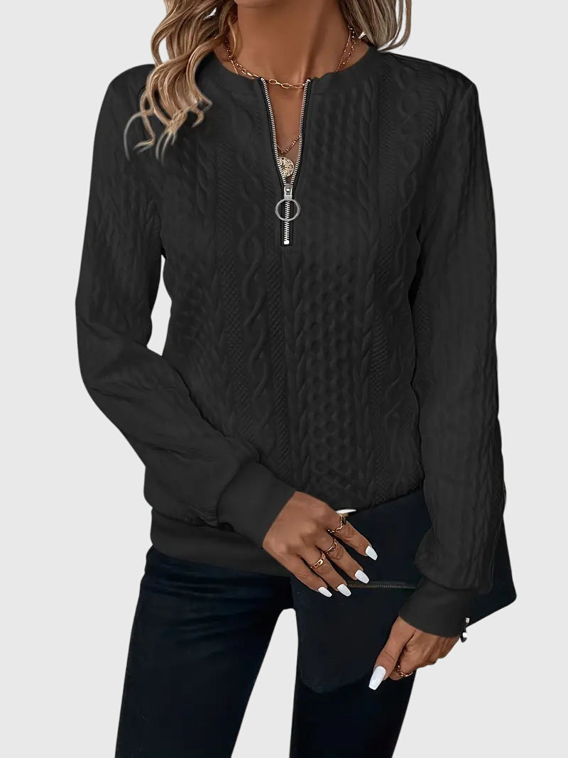 Nora™ | Pull à fermeture éclair