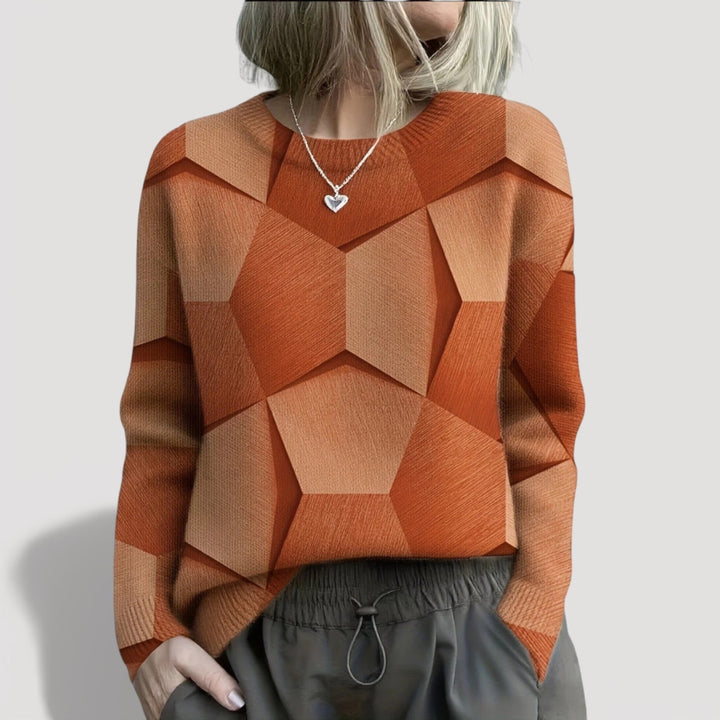 JOYCE – GEOMETRIC SWEATER
