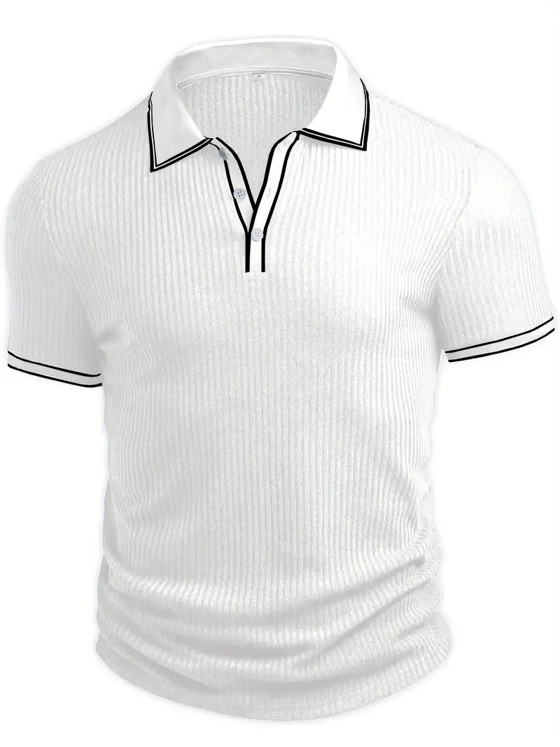 James™ | Elegant Short Sleeve Polo