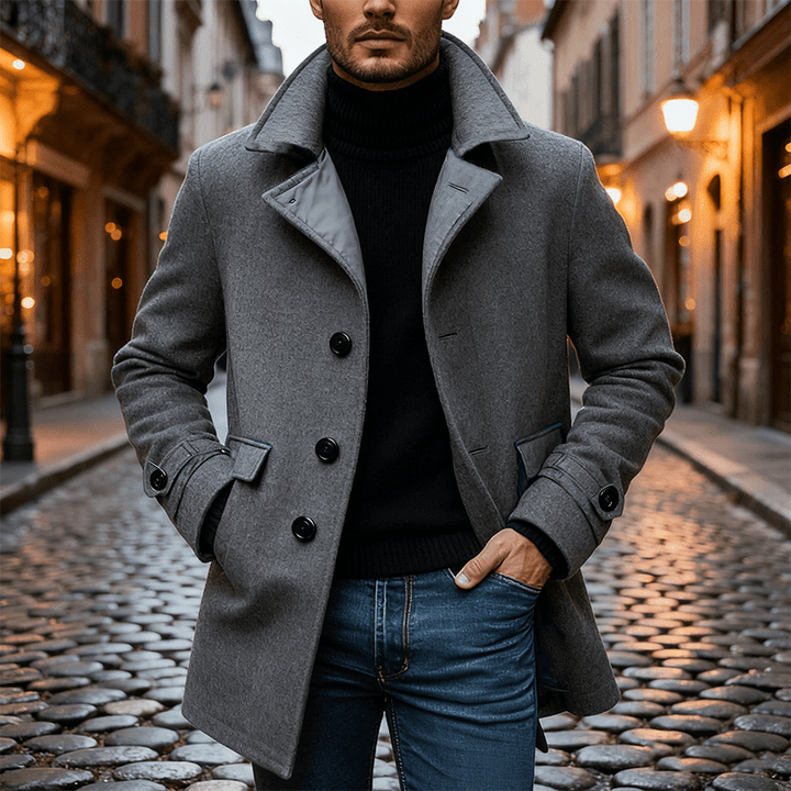 Lucas | Wool Mid Coat
