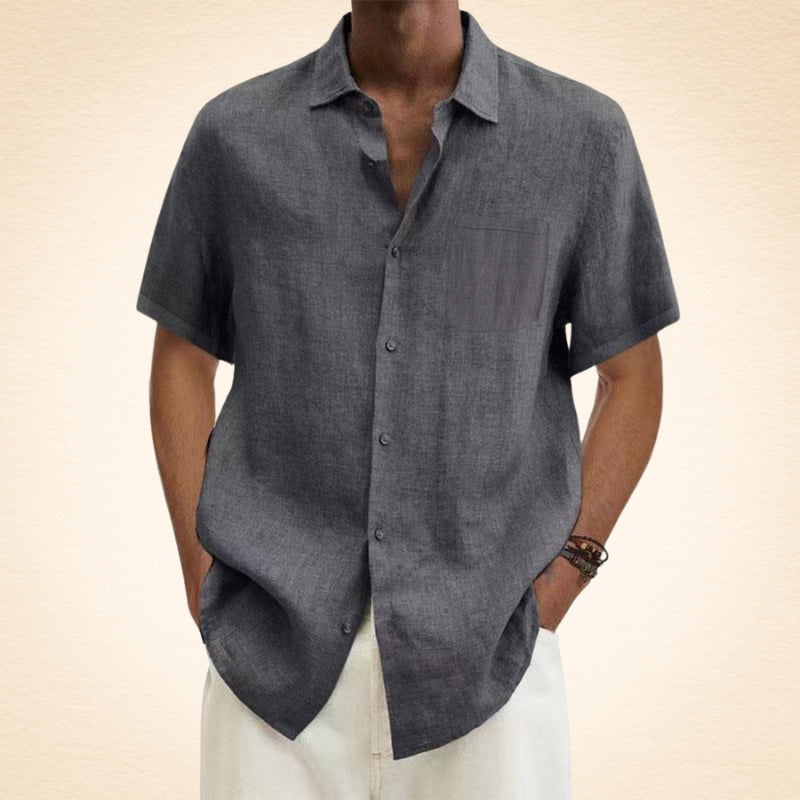 James™ | Elegant Linen Shirt