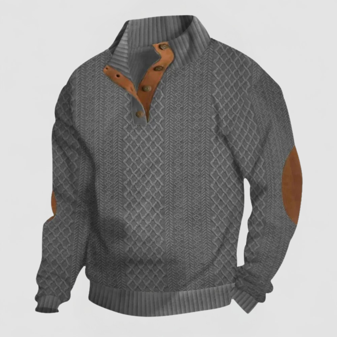 James™ | Pull à boutons alpin