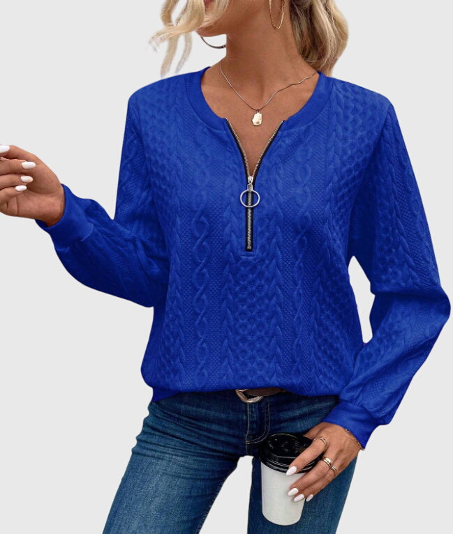 Nora™ | Pull à fermeture éclair