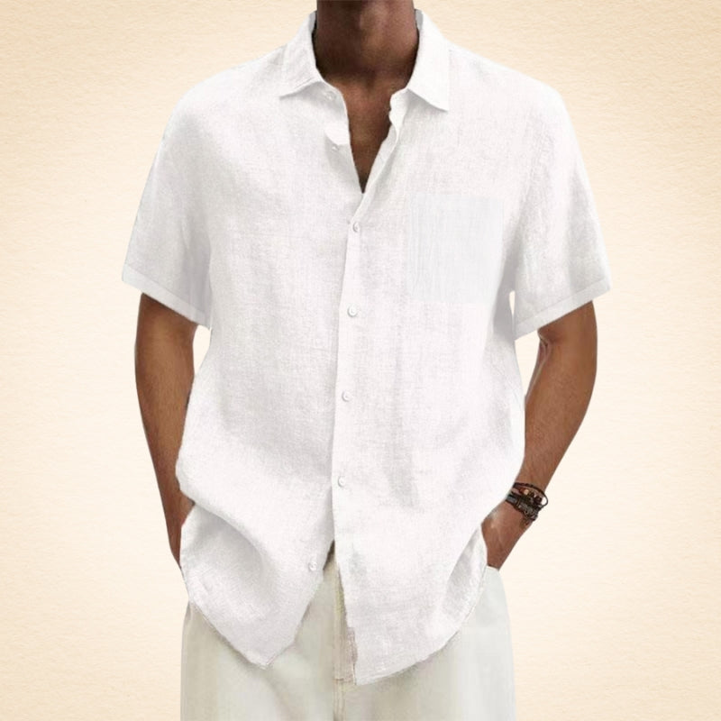 James™ | Elegant Linen Shirt