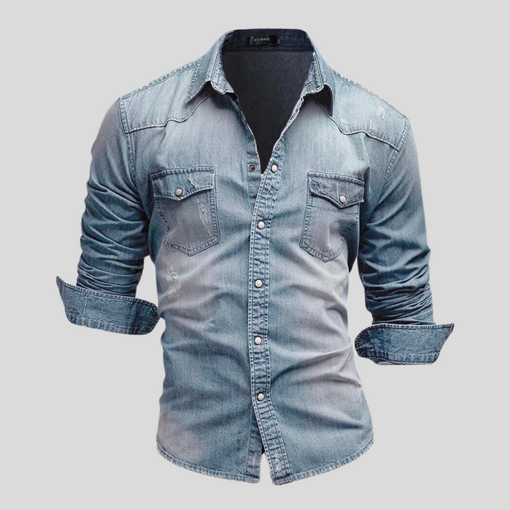 James™ | Chemise en denim moderne 