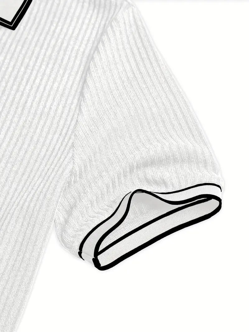 James™ | Elegant Short Sleeve Polo