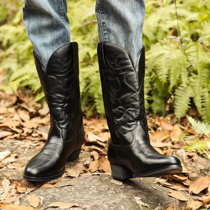 Austin | Western Leather Cowboy Boots for Men
