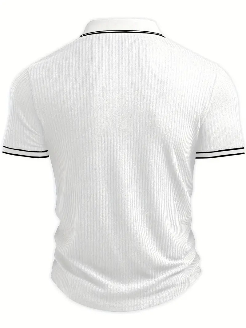 James™ | Elegant Short Sleeve Polo