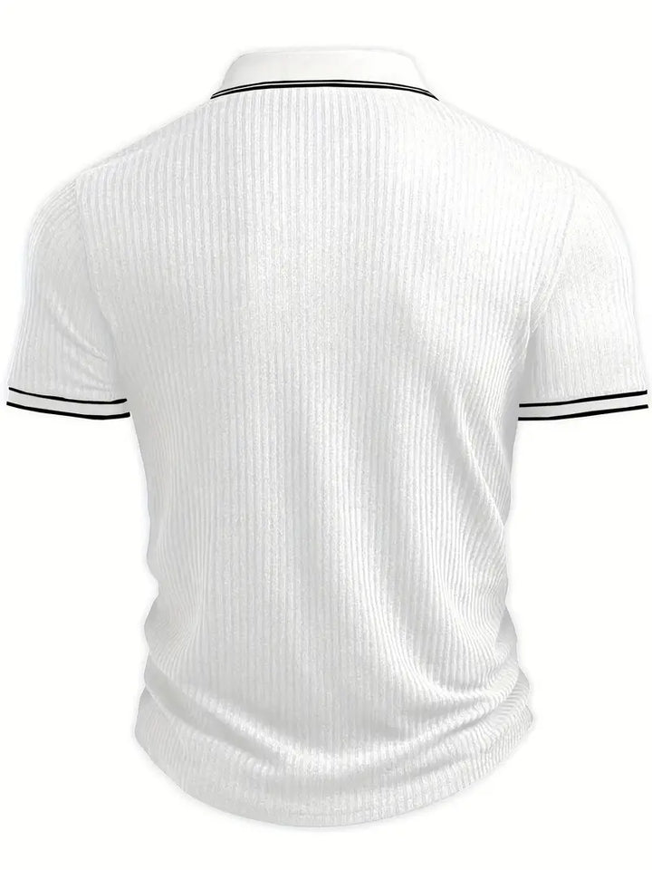 James™ | Elegant Short Sleeve Polo