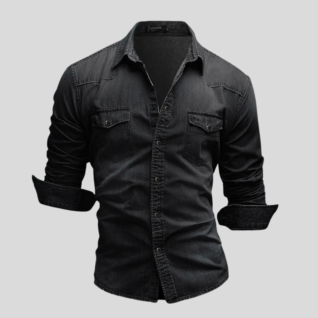 James™ | Chemise en denim moderne 