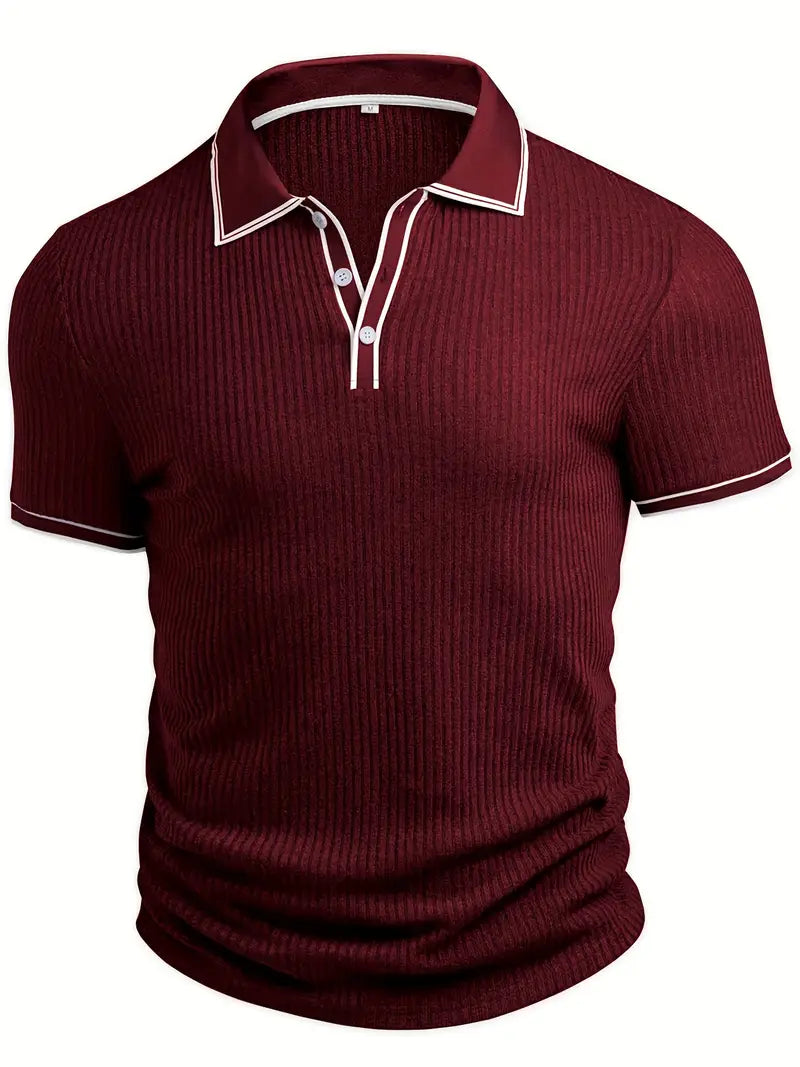 James™ | Elegant Short Sleeve Polo