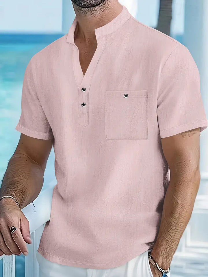 James™ | Chemise élégante à manches courtes
