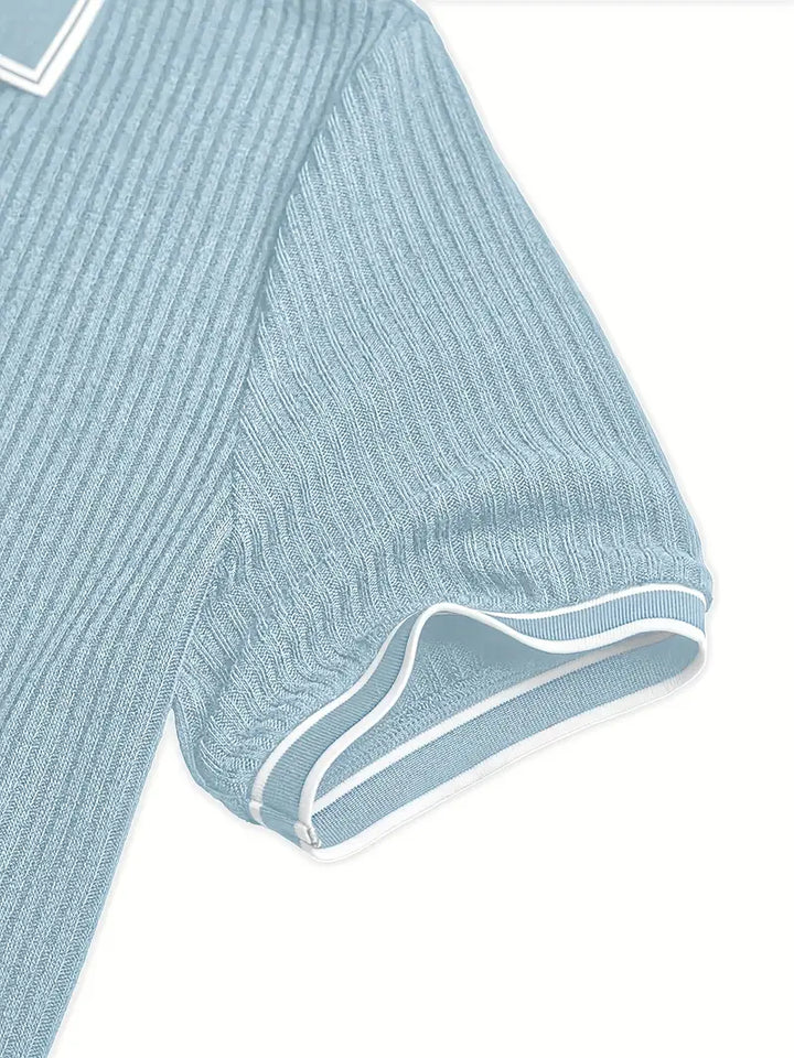 James™ | Elegant Short Sleeve Polo