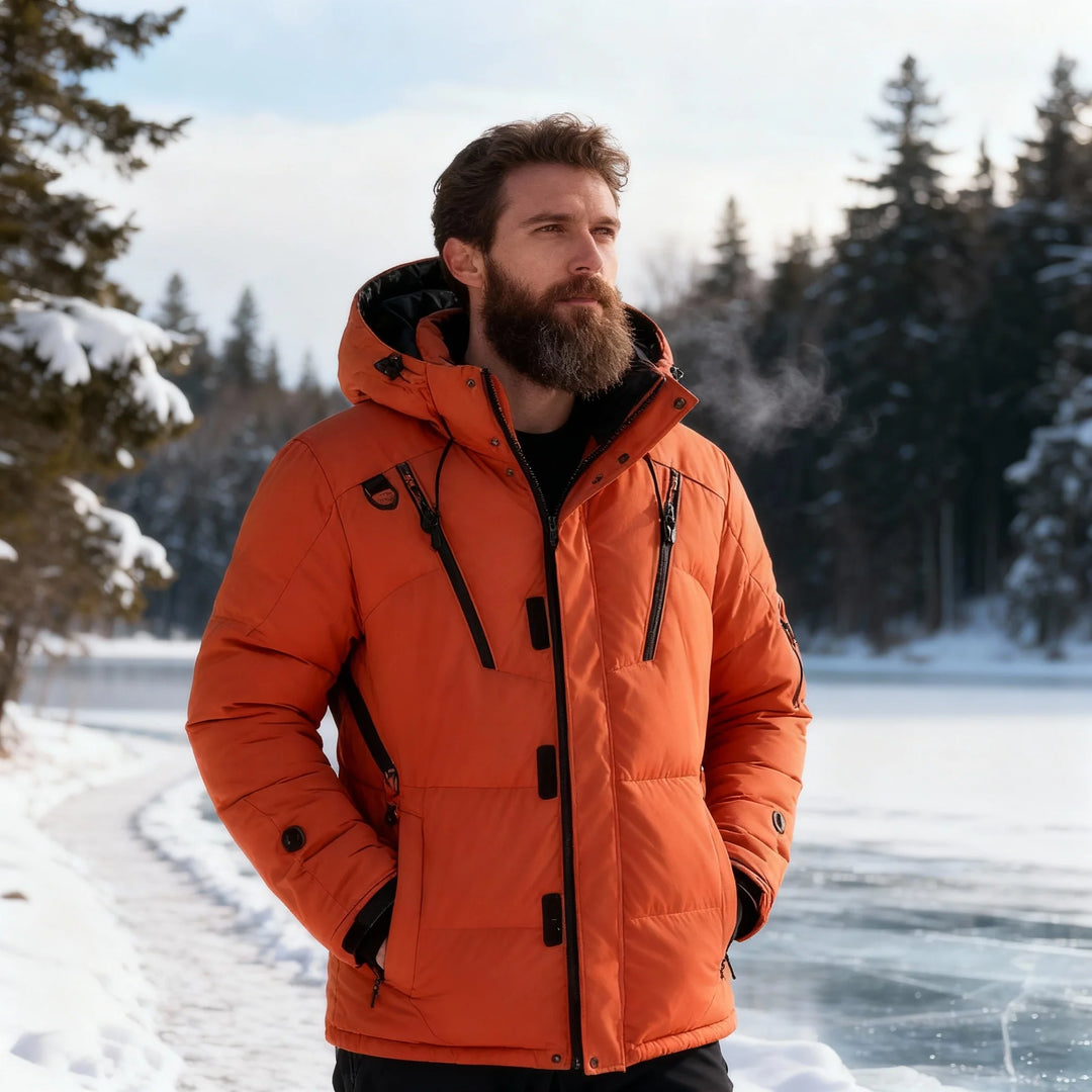 Dylan | Hooded Down Insulated Winter Jacket