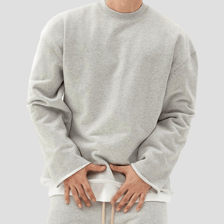 Brody | Fashion Solid Color Loose Fit Sweatshirt