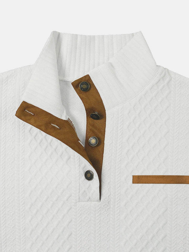 James™ | Cable Knit Pullover Sweater