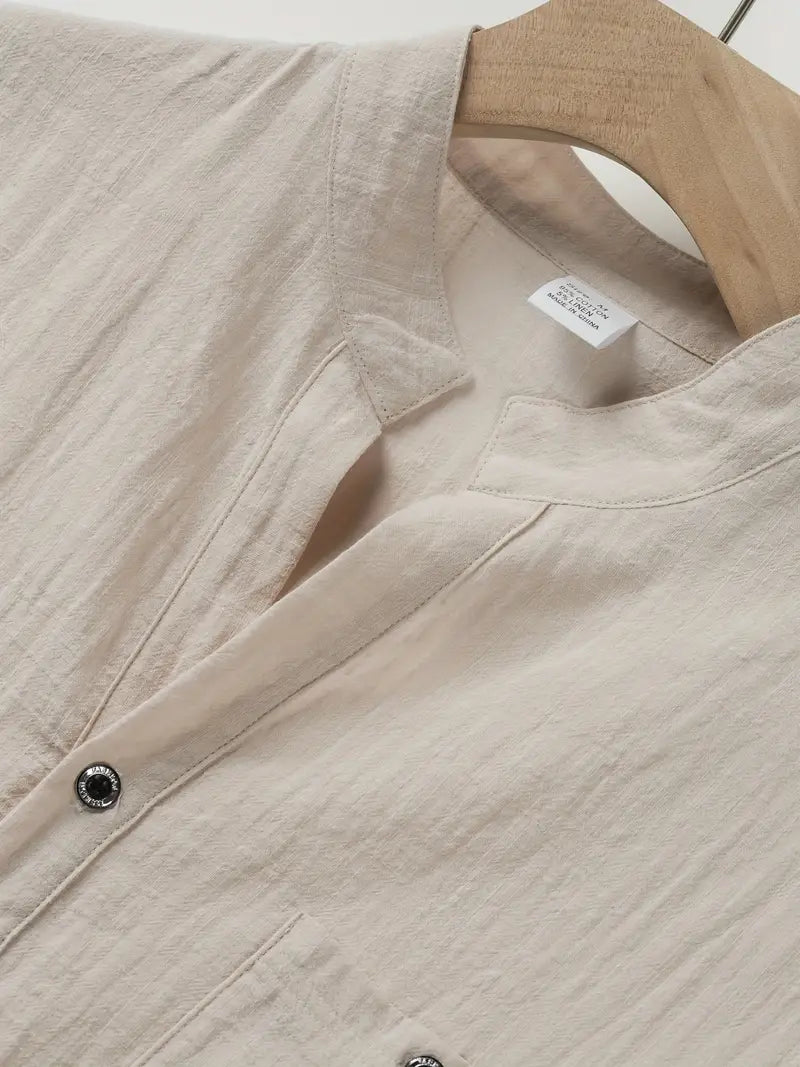 James™ | Chemise élégante à manches courtes