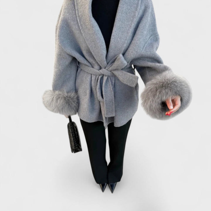ALTHEA™ | Elegant Faux Fur Coat