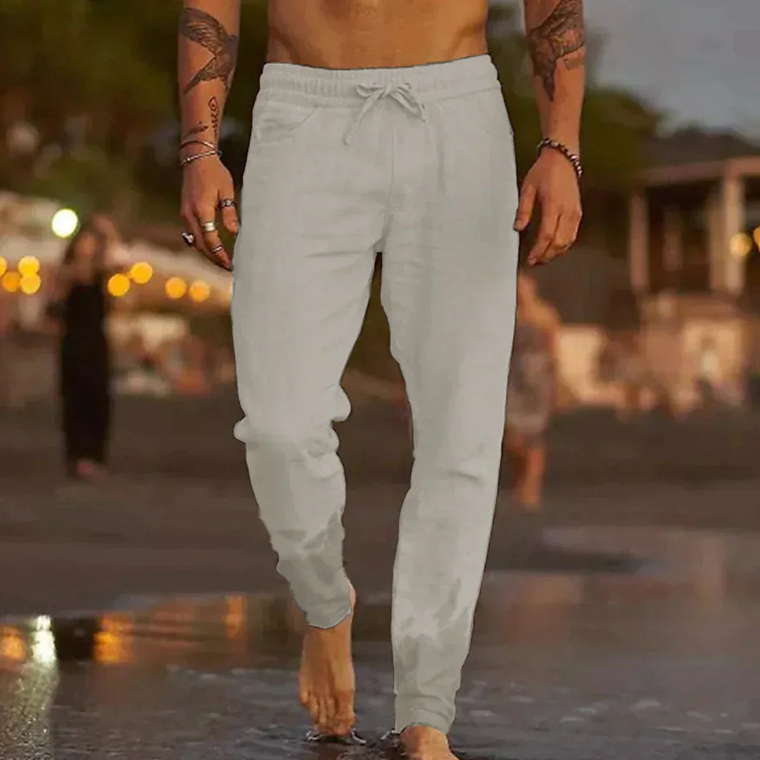James™ | Linen Beach Pants