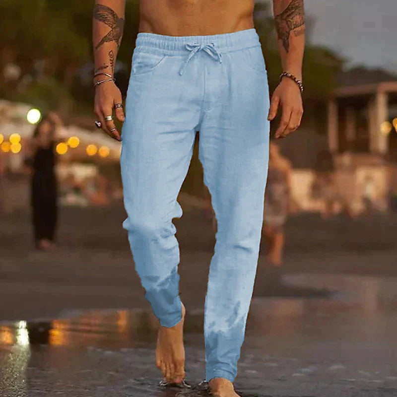 James™ | Linen Beach Pants