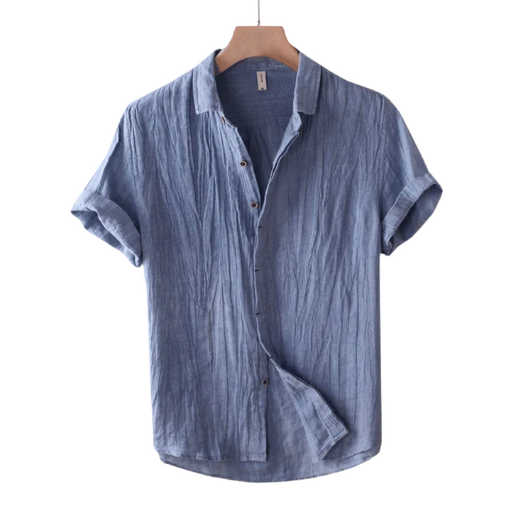 James™ | Elegant Short-Sleeve Shirt with Buttons