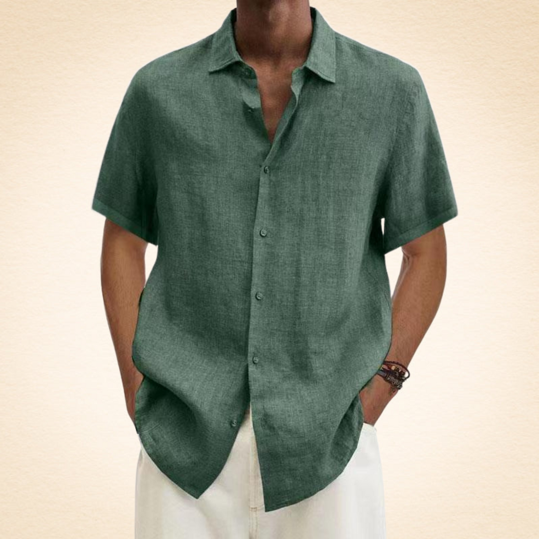 James™ | Elegant Linen Shirt