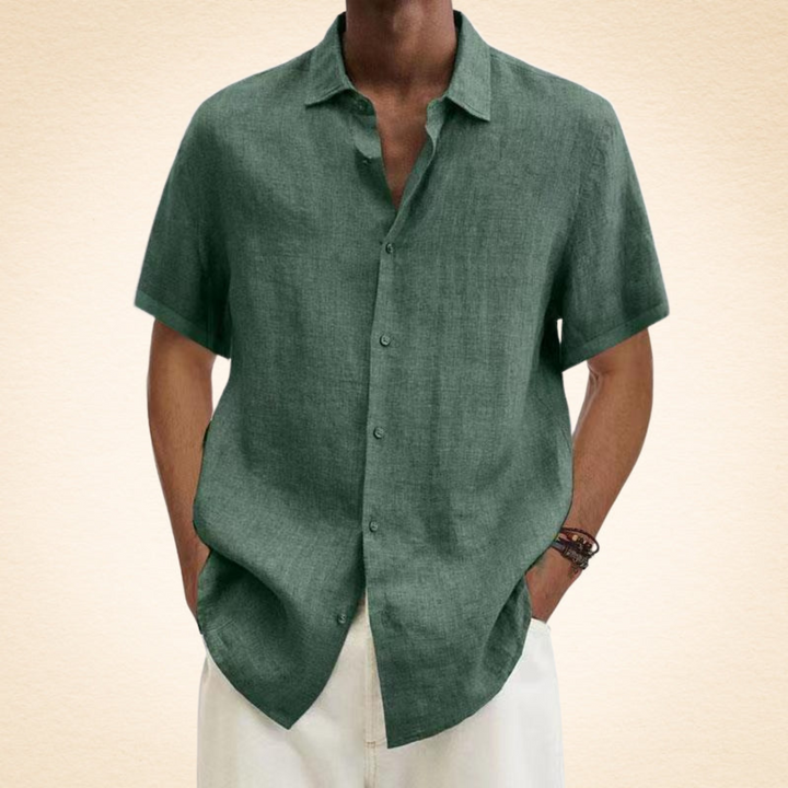 James™ | Elegant Linen Shirt