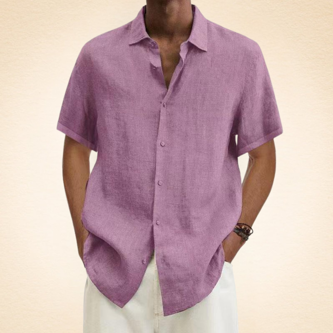 James™ | Elegant Linen Shirt