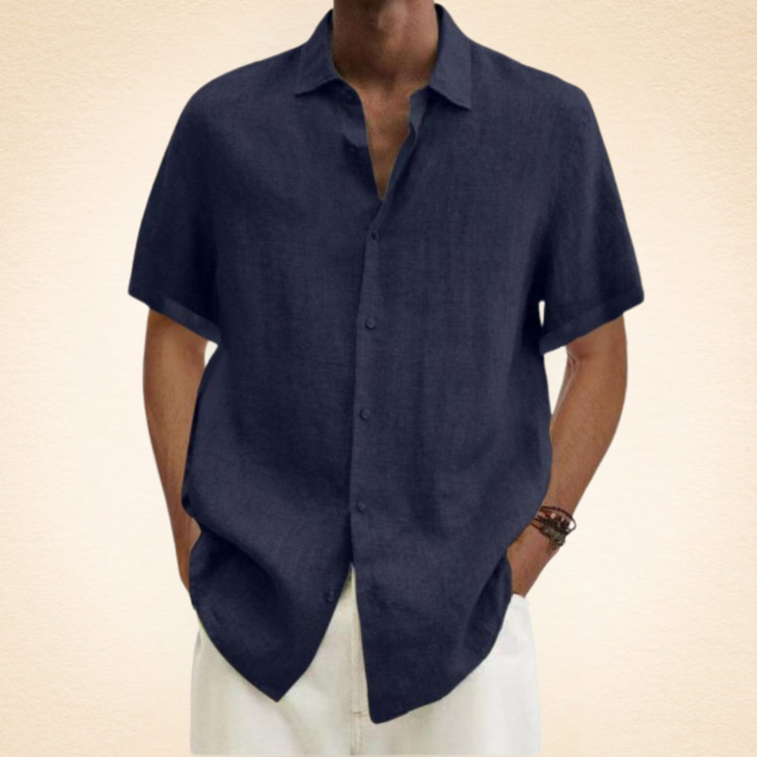 James™ | Elegant Linen Shirt