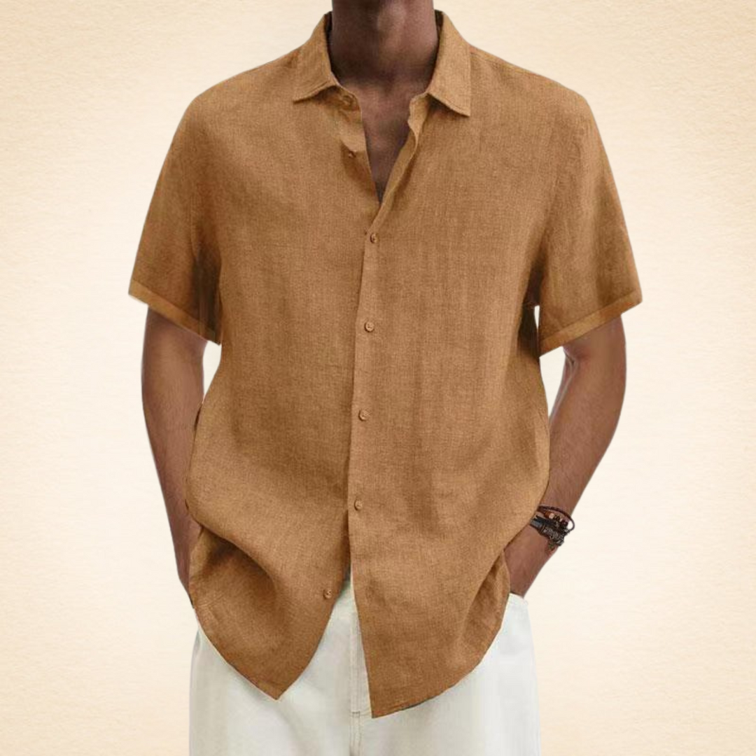 James™ | Elegant Linen Shirt