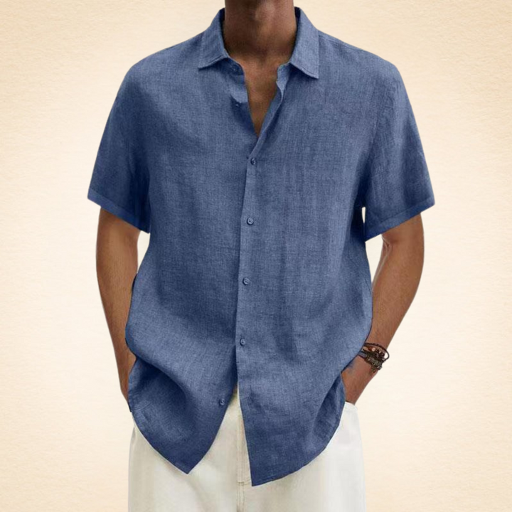 James™ | Elegant Linen Shirt