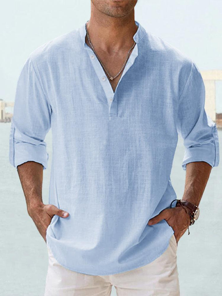 James™ | Soft and Breathable Linen Shirt