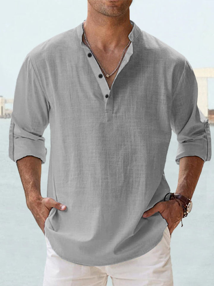 James™ | Soft and Breathable Linen Shirt