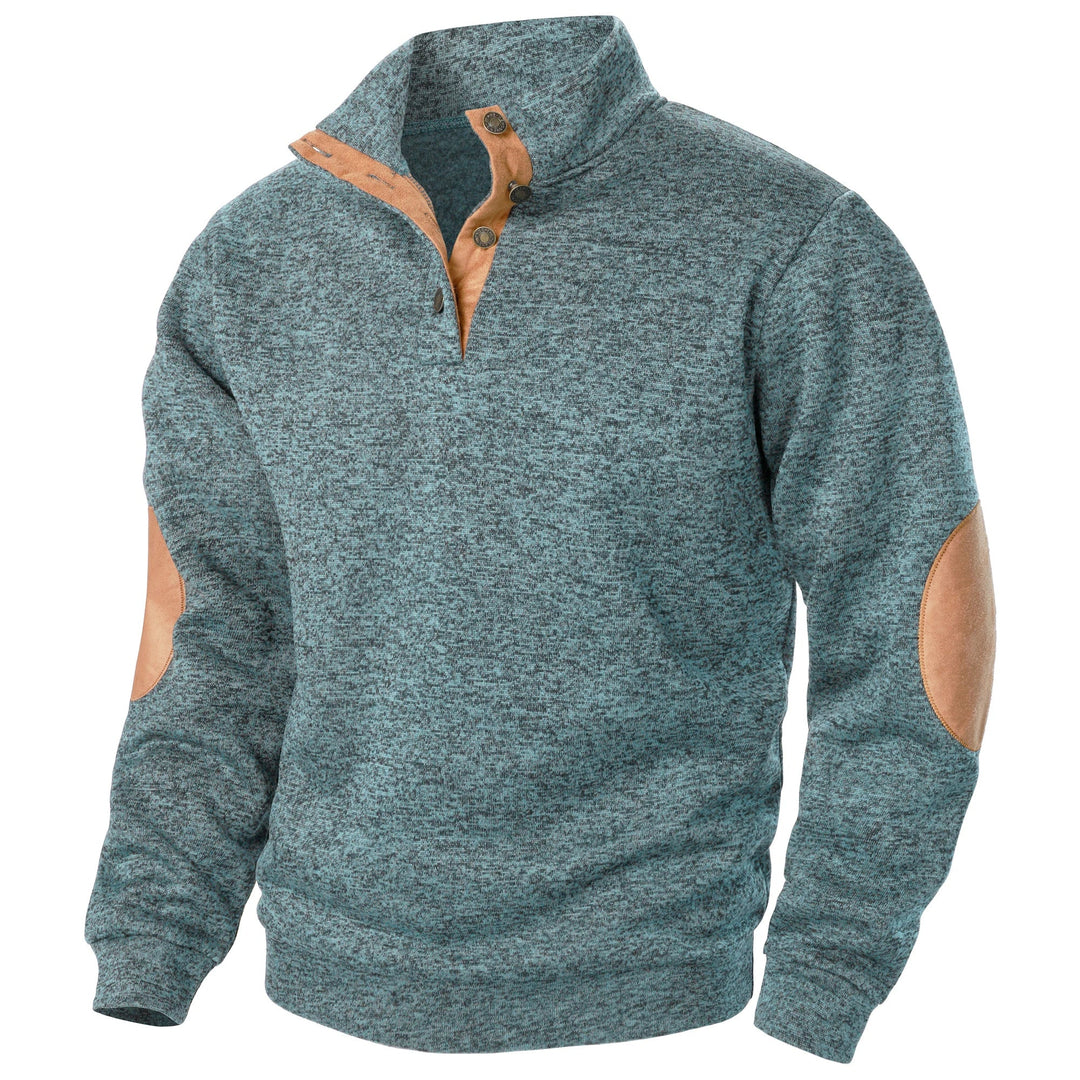 James™ | Heritage Button-Neck Pullover