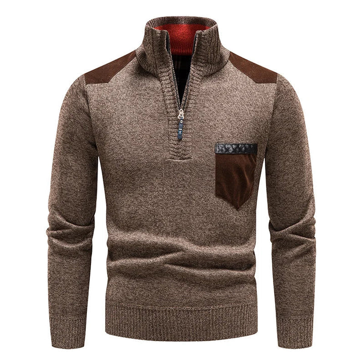 James™ |Men's Fleece Pullover With Zip