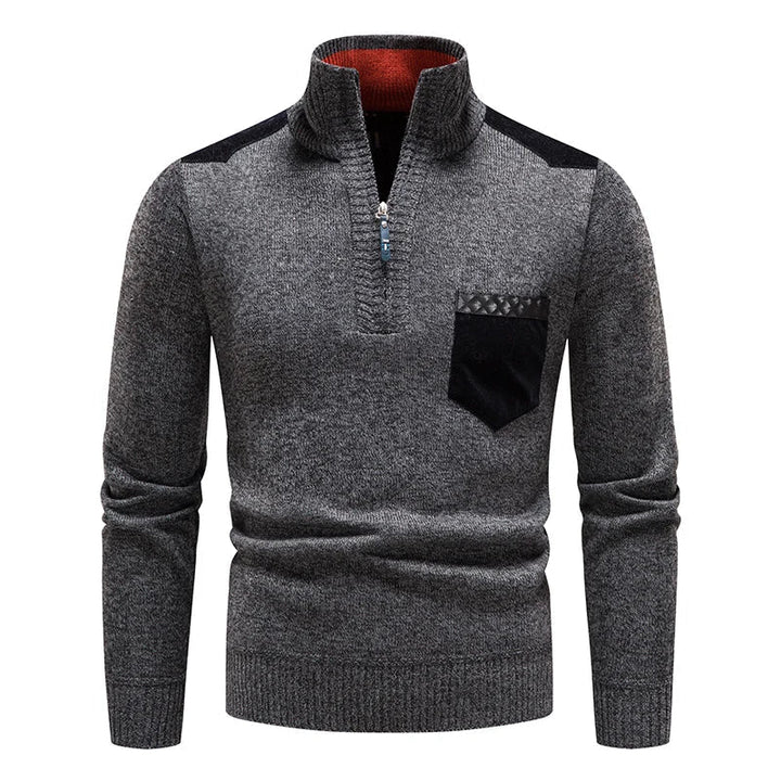 James™ |Men's Fleece Pullover With Zip