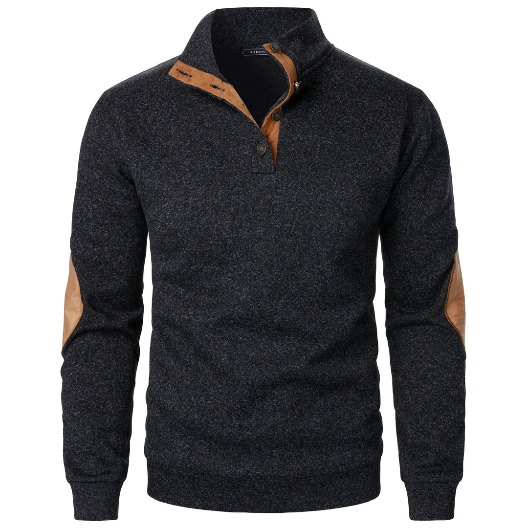 James™ | Heritage Button-Neck Pullover
