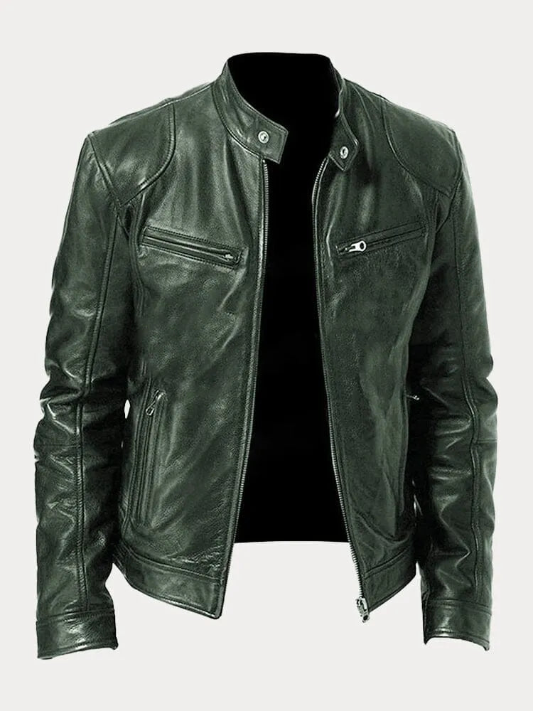 James™ | Casual Leather Jacket