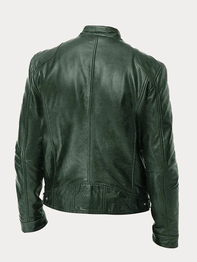 James™ | Casual Leather Jacket
