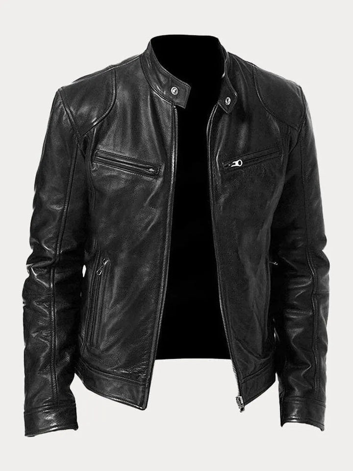 James™ | Casual Leather Jacket